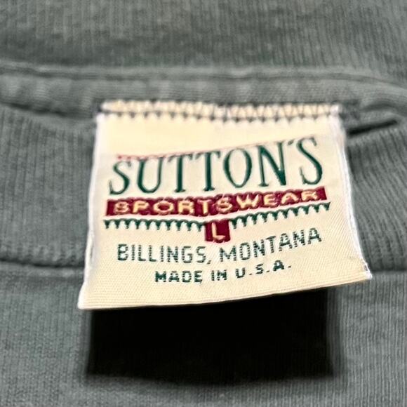 Vintage Yellowstone Grizzly Bear Graphic Tee Shirt Large - Picture 5 of 7